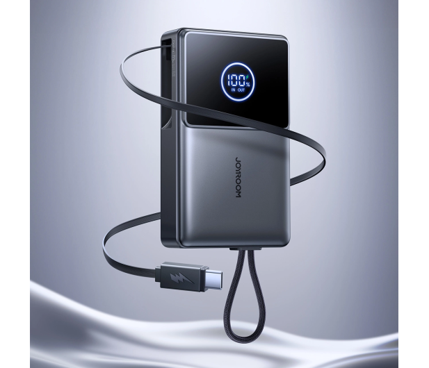 JoyRoom JR-PR1 10000mAh 22,5W ze zwijanym kablem USB-C - 1474246 - zdjęcie 2